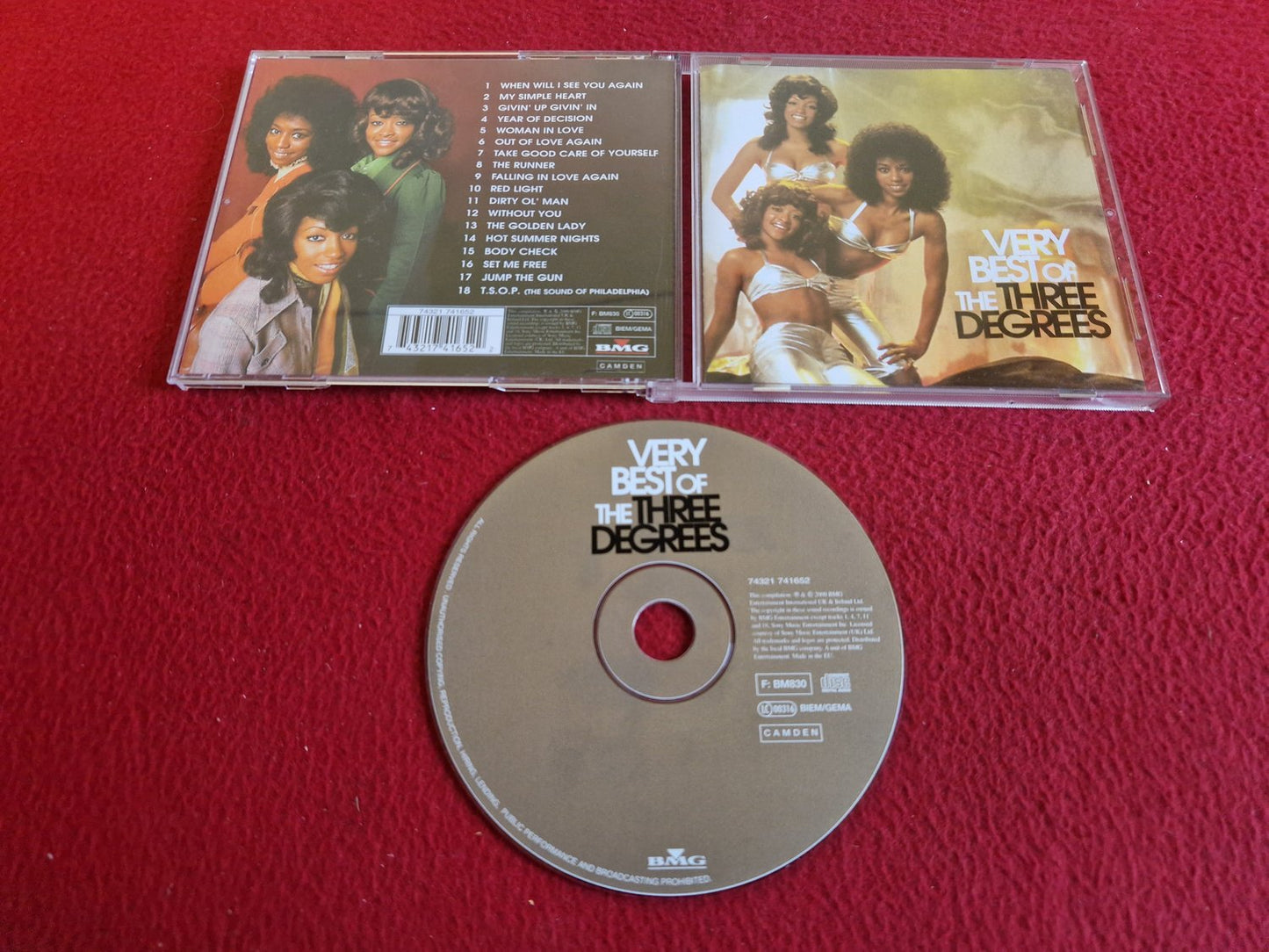THE THREE DEGREES VERY BEST OF CD