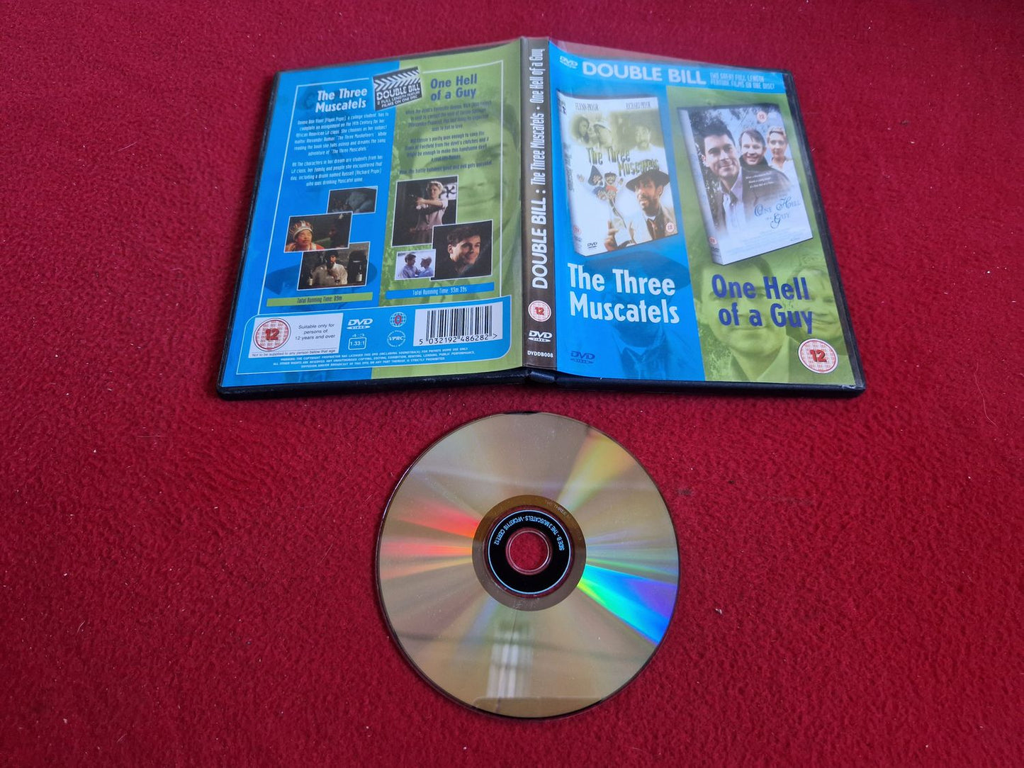 THE THREE MUSCATELS / ONE HELL OF A GUY DVD