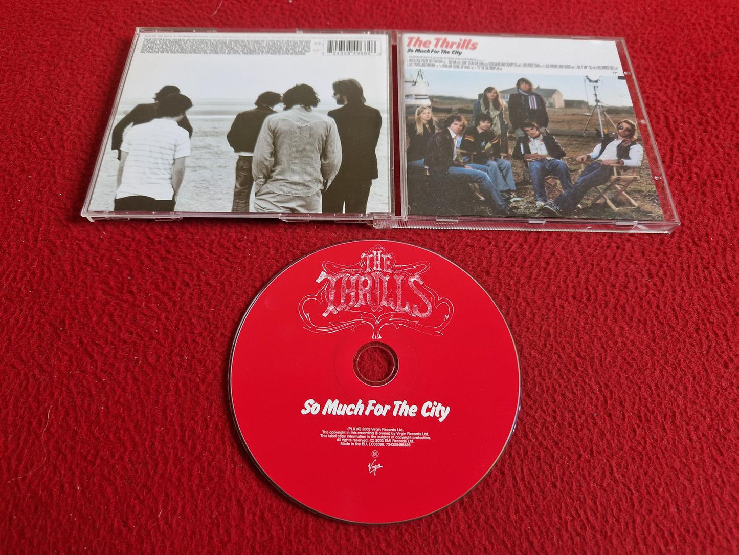 THE THRILLS SO MUCH FOR THE CITY CD