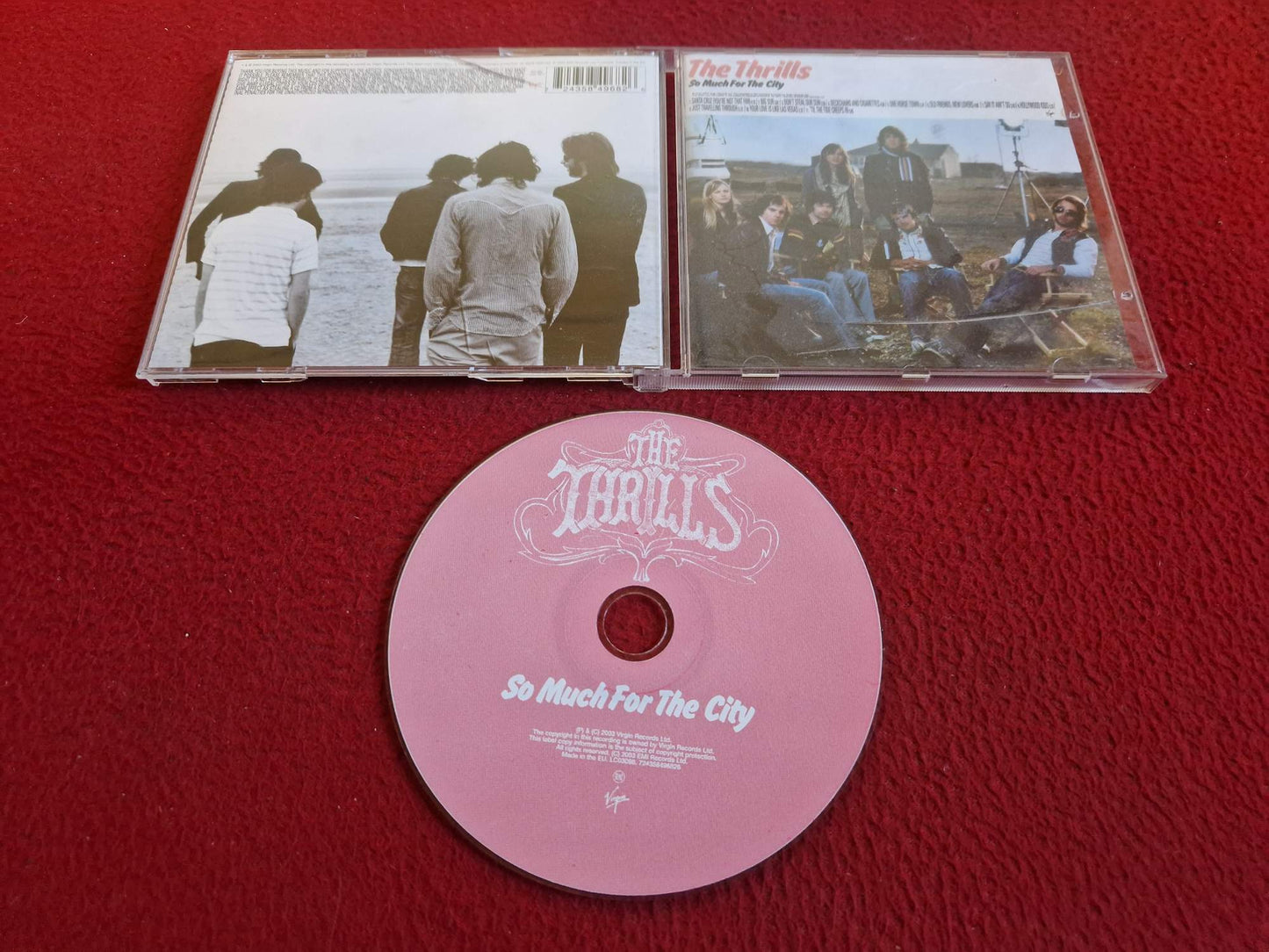 THE THRILLS SO MUCH FOR THE CITY CD