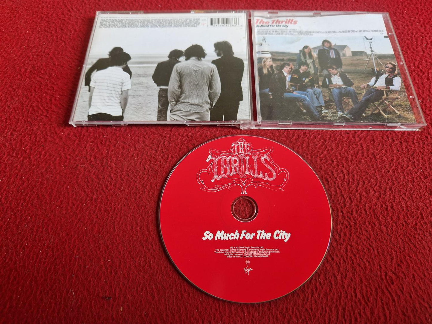 THE THRILLS SO MUCH FOR THE CITY CD