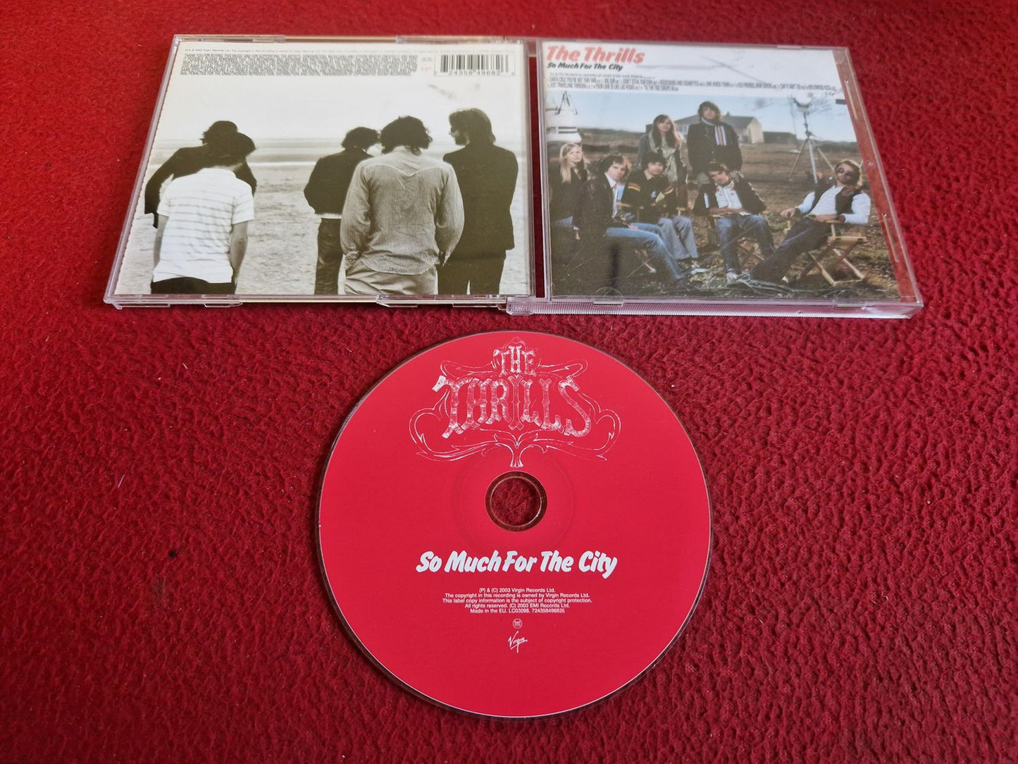 THE THRILLS SO MUCH FOR THE CITY CD
