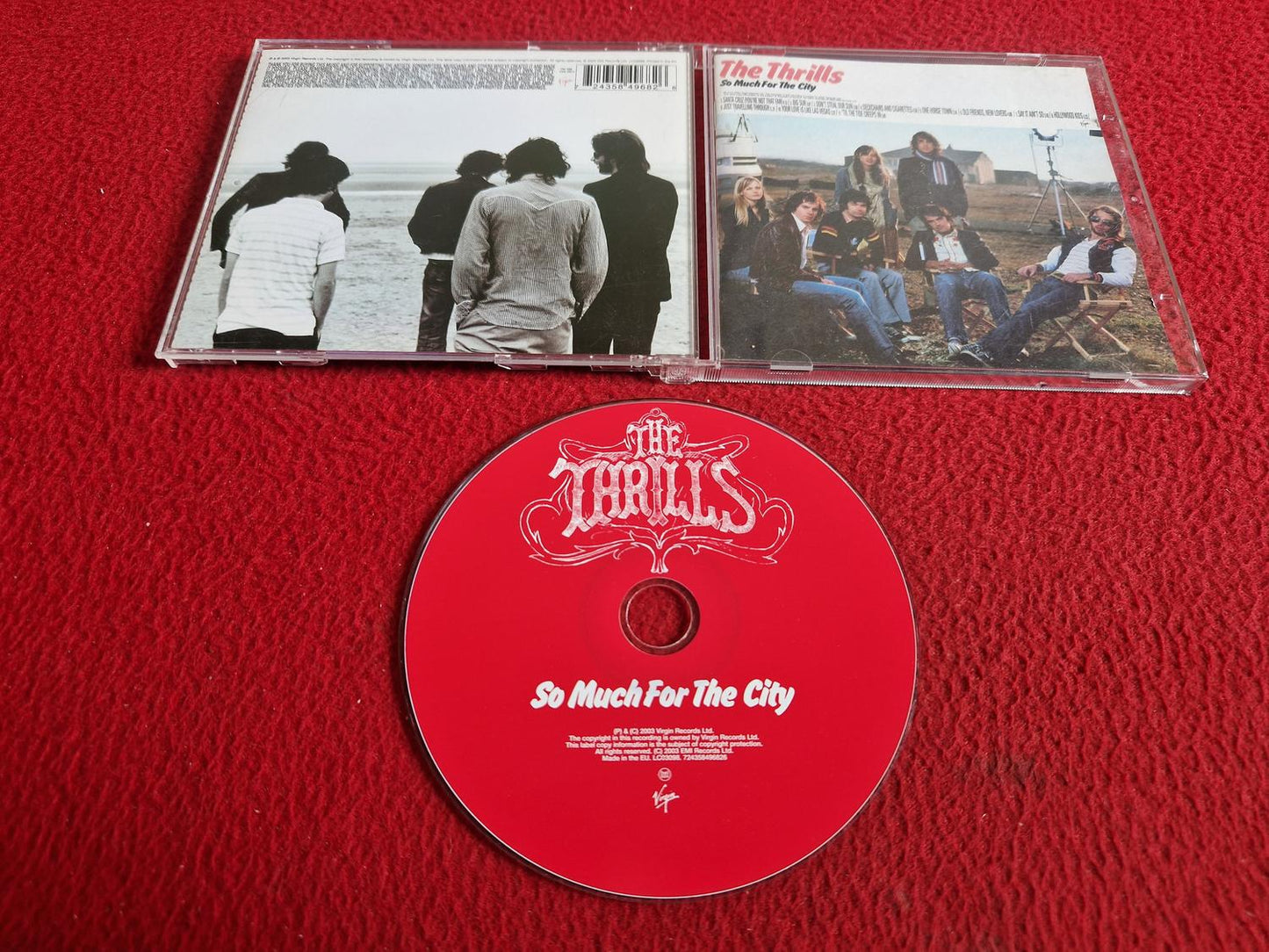 THE THRILLS SO MUCH FOR THE CITY CD