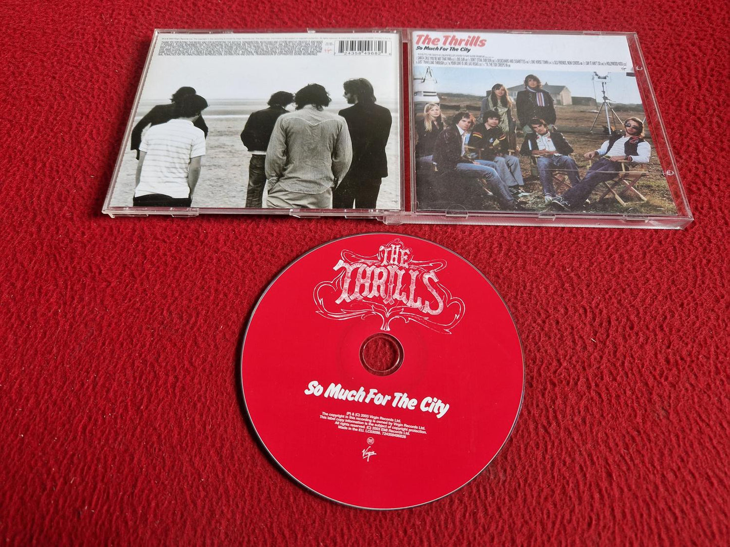 THE THRILLS SO MUCH FOR THE CITY CD