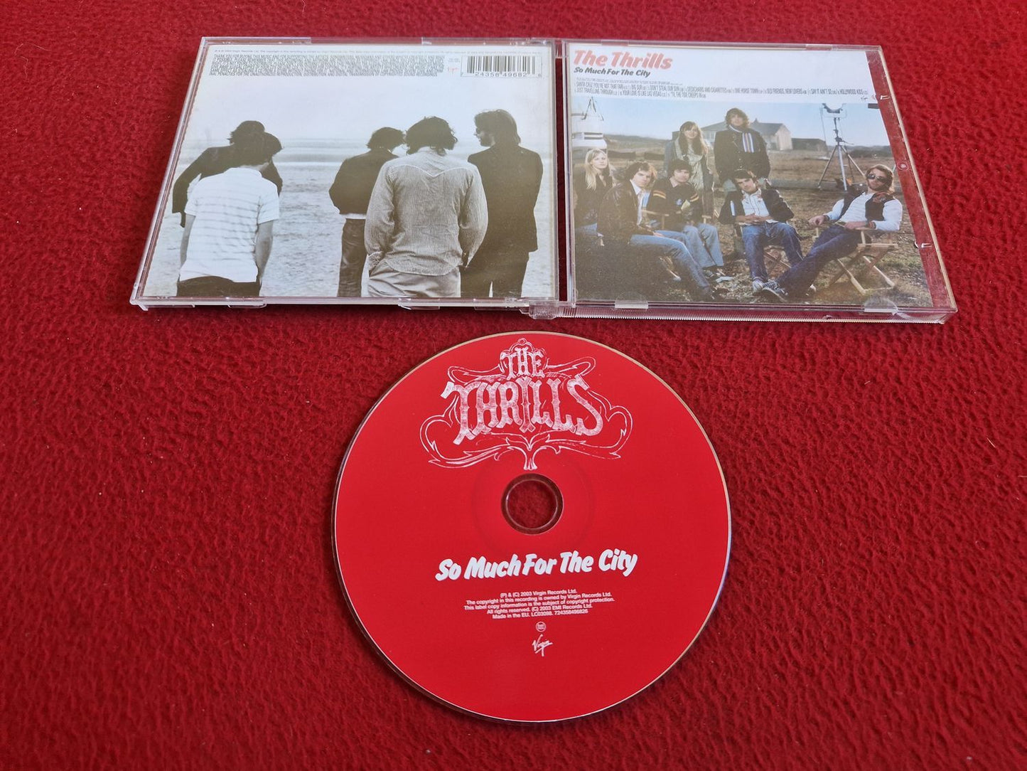 THE THRILLS SO MUCH FOR THE CITY CD