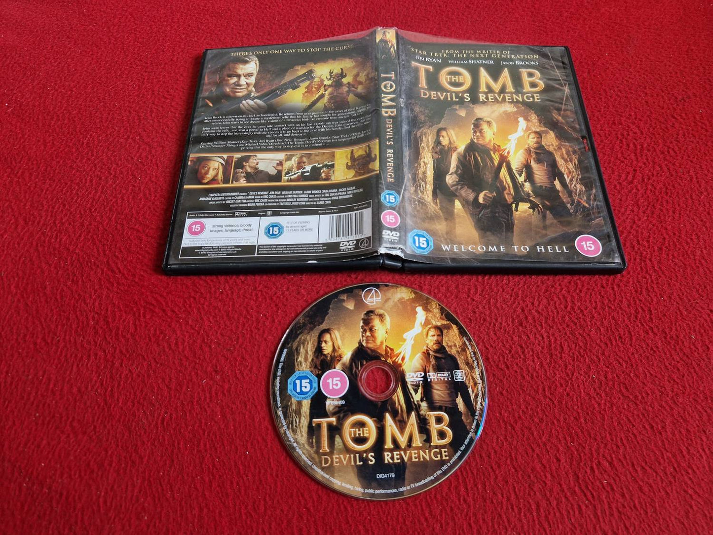 THE TOMB DEVIL'S REVENGE DVD