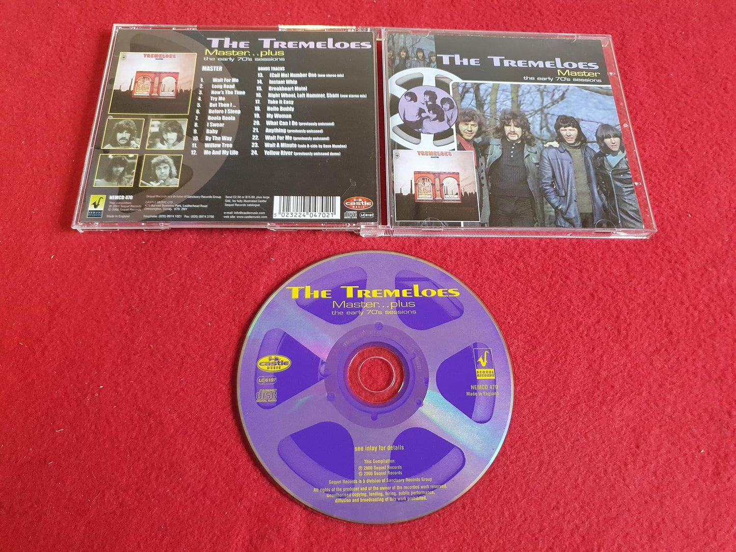 THE TREMELOES MASTER THE EARLY 70'S SESSIONS till CD