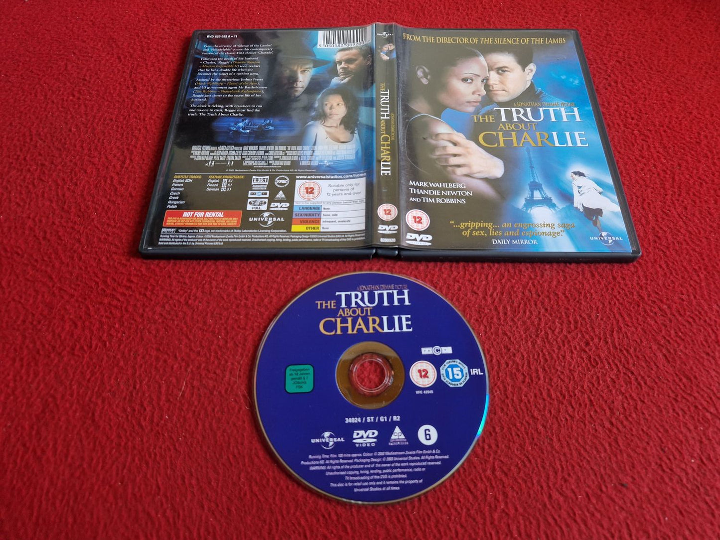 THE TRUTH ABOUT CHARLIE DVD