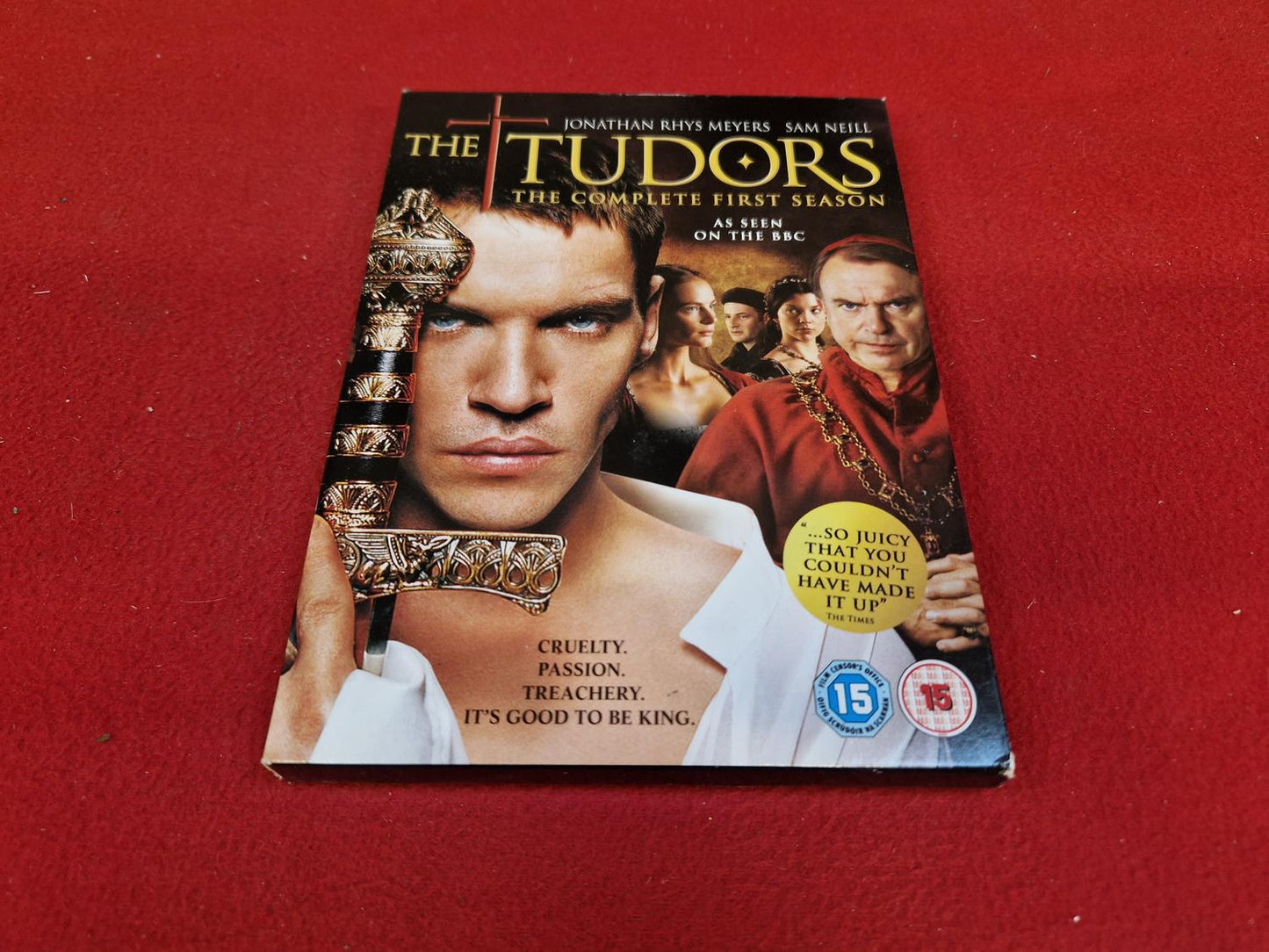 THE TUDORS THE COMPLETE SEASON 1 BOX till DVD