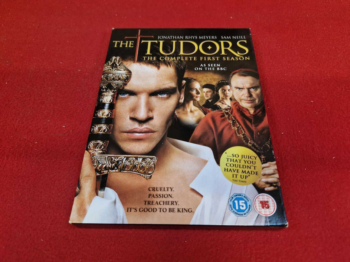 THE TUDORS THE COMPLETE SEASON 1 BOX till DVD