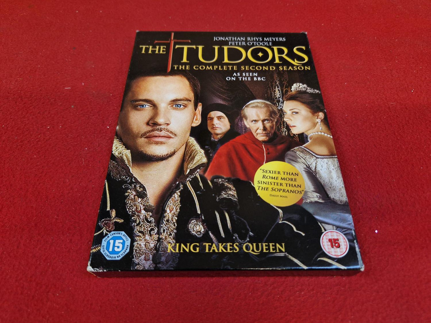 THE TUDORS THE COMPLETE SEASON 2 BOX till DVD