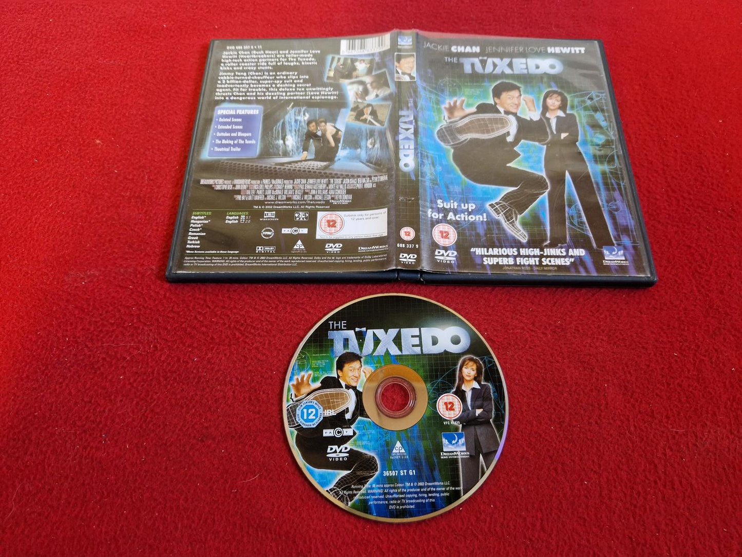 THE TUXEDO DVD