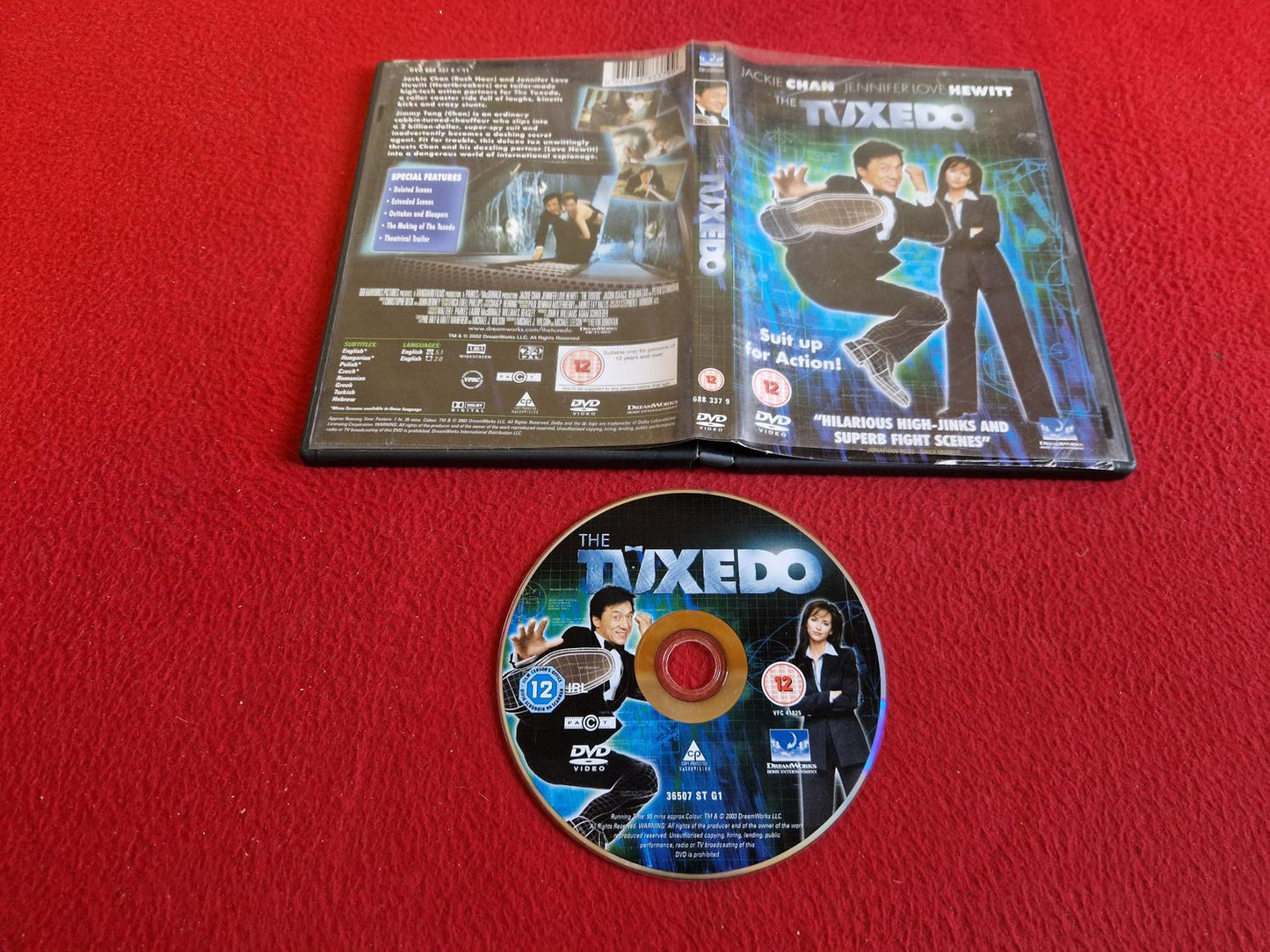 THE TUXEDO DVD