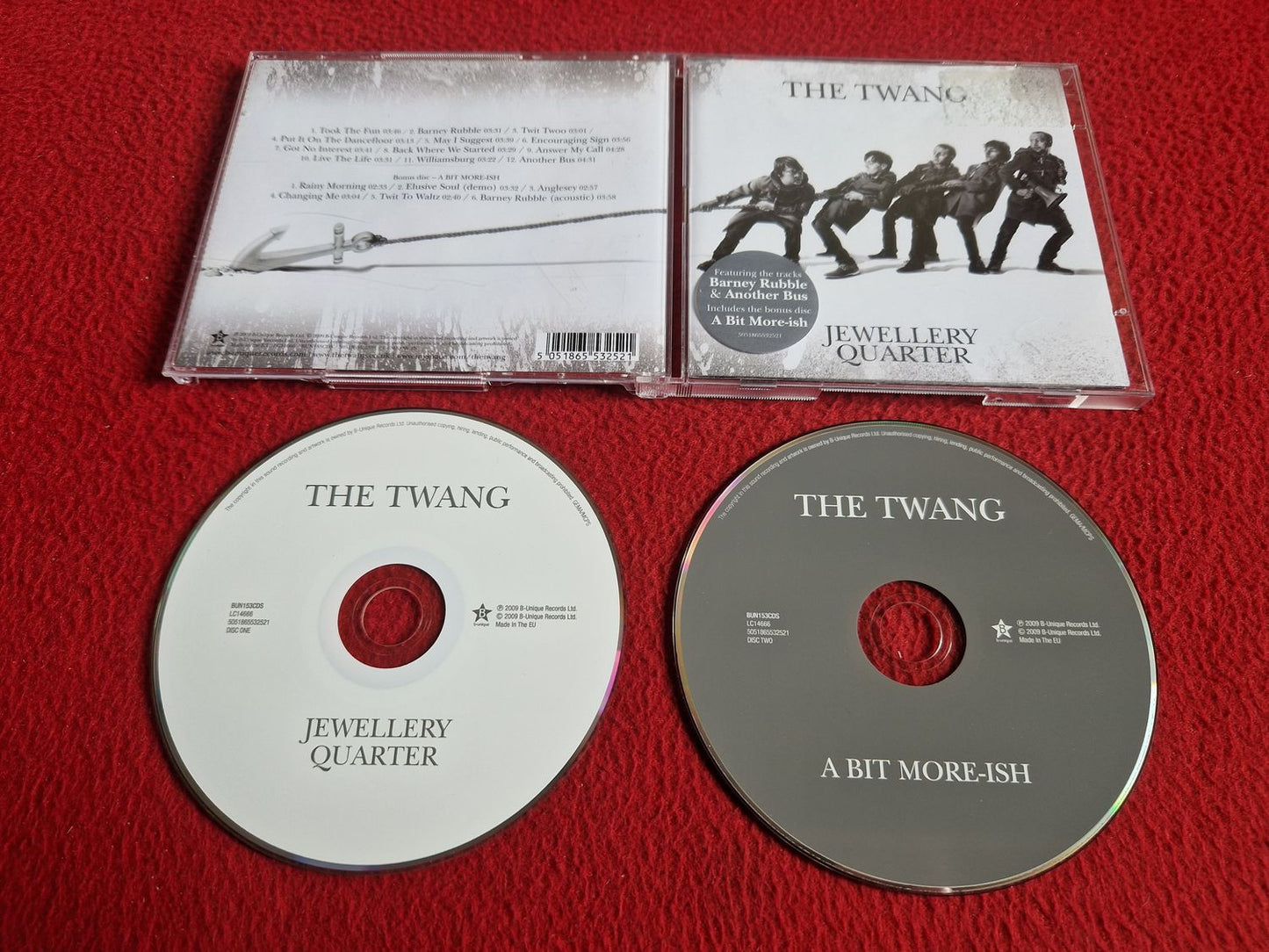 THE TWANG JEWELLERY QUARTER / A BIT MORE-ISH CD