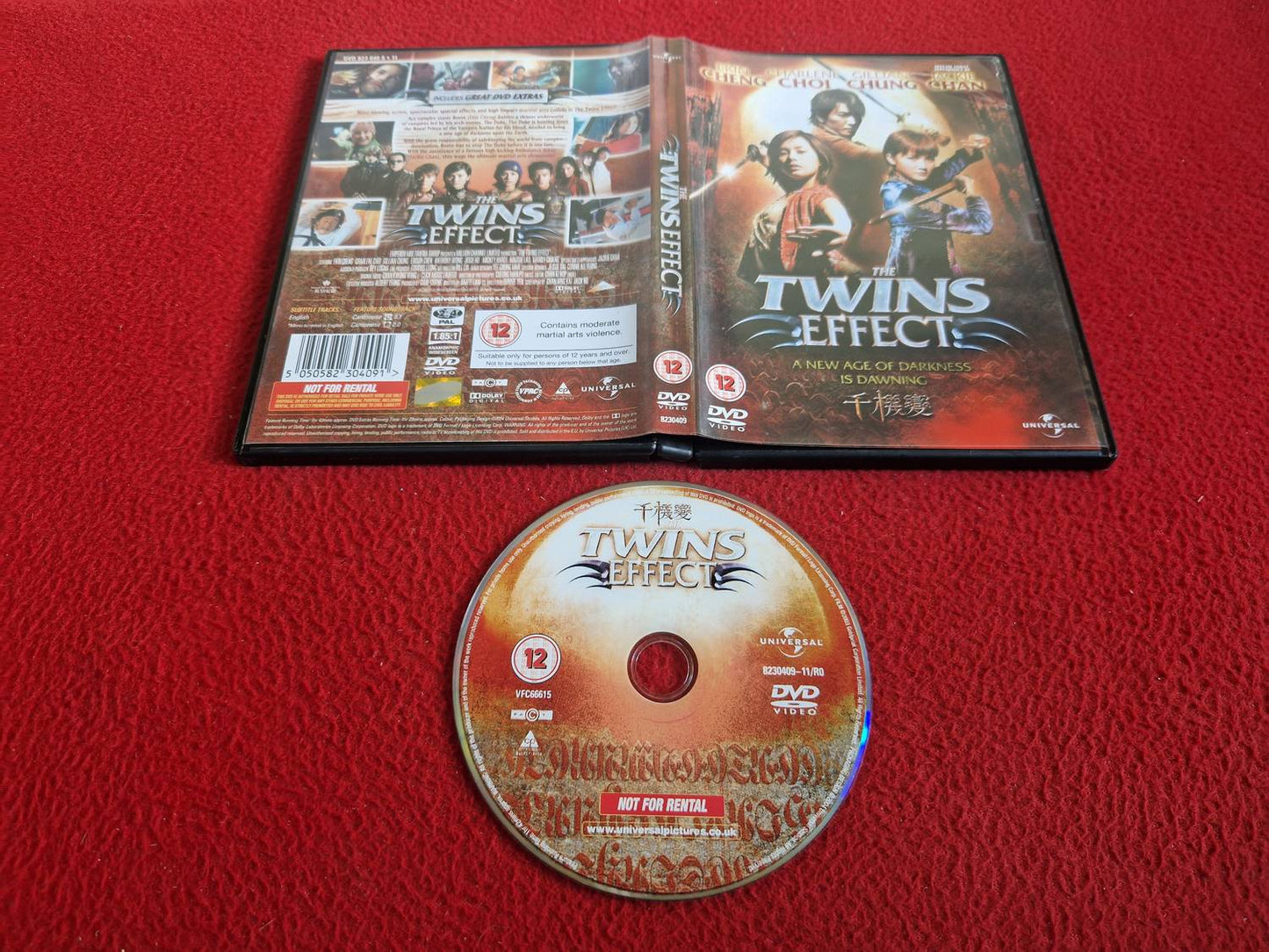 THE TWINS EFFECT DVD