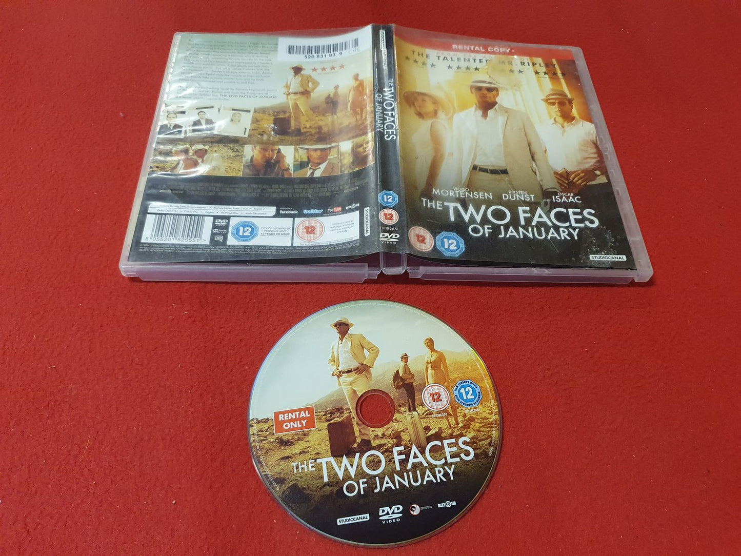 THE TWO FACES OF JANUARY till DVD