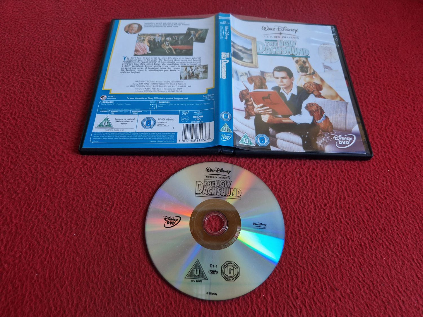 THE UGLY DACHSHUND DVD