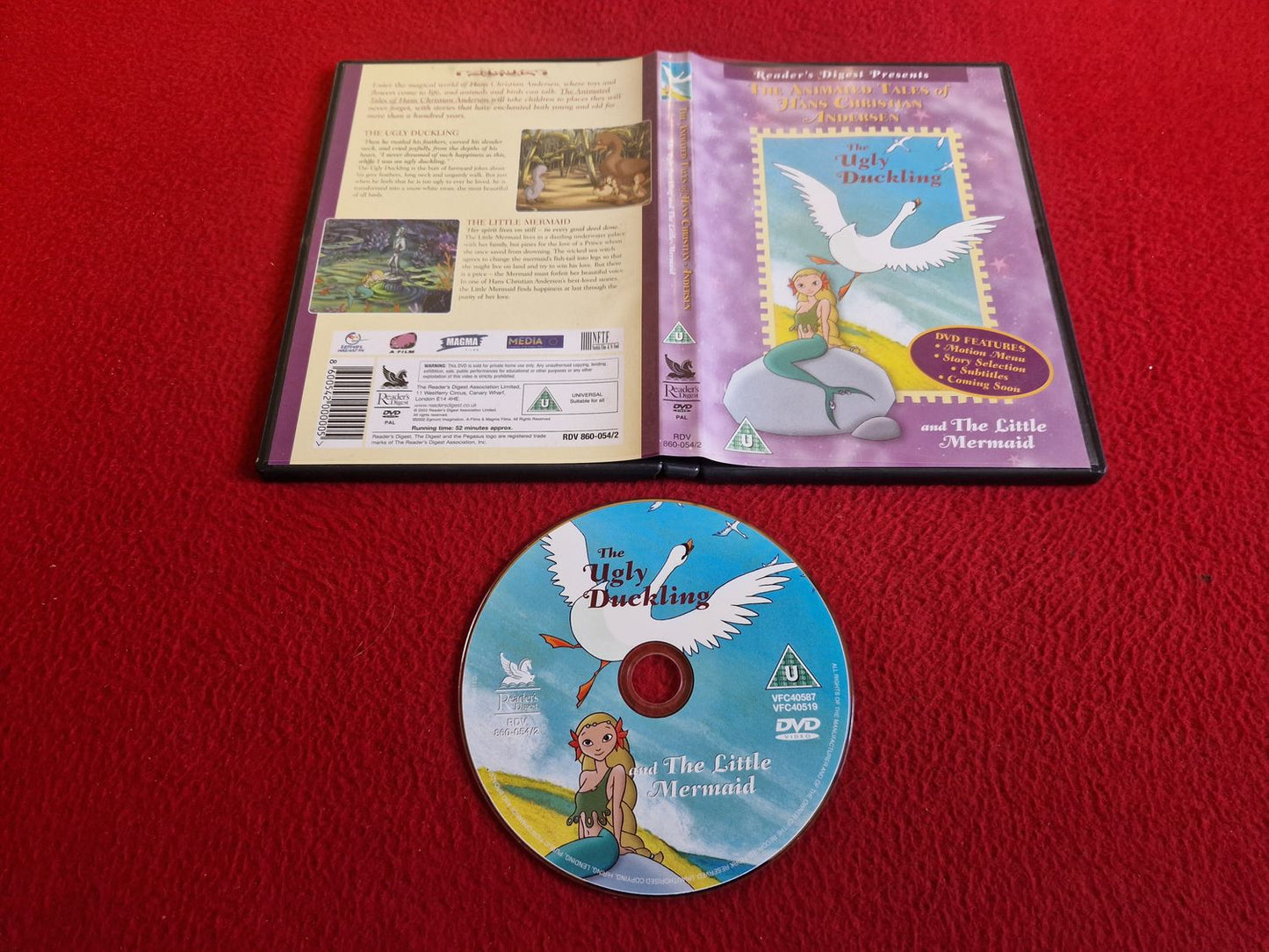 THE UGLY DUCKLING/THE LITTLE MERMAID DVD