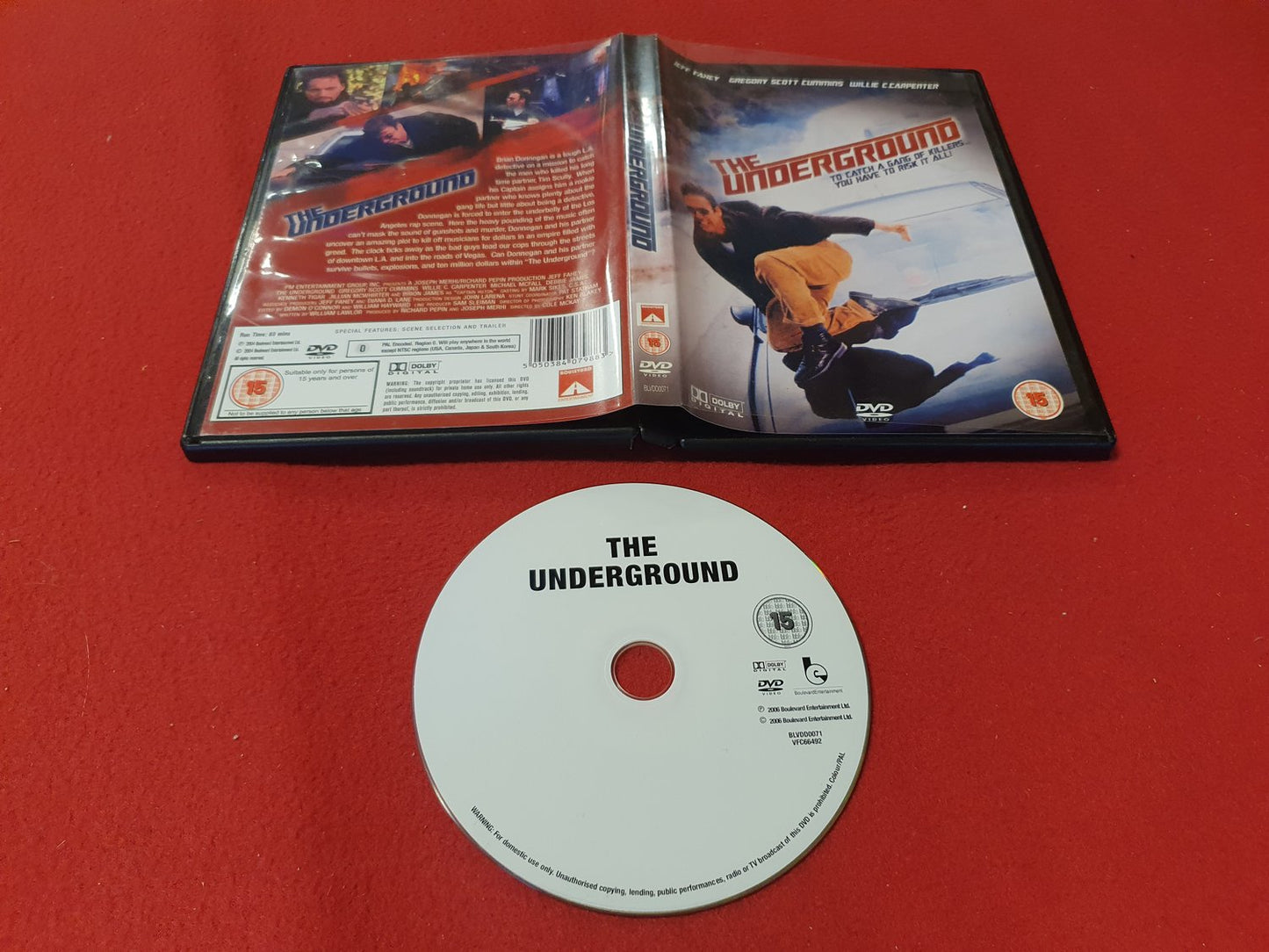 THE UNDERGROUND till DVD