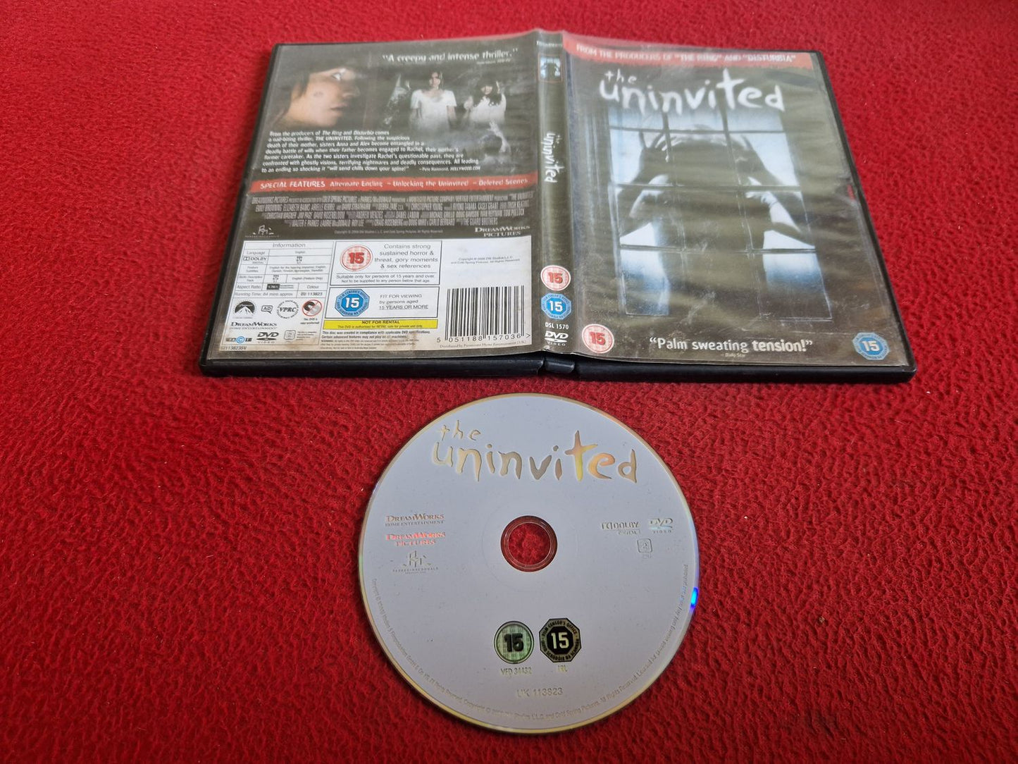 THE UNINVITED DVD