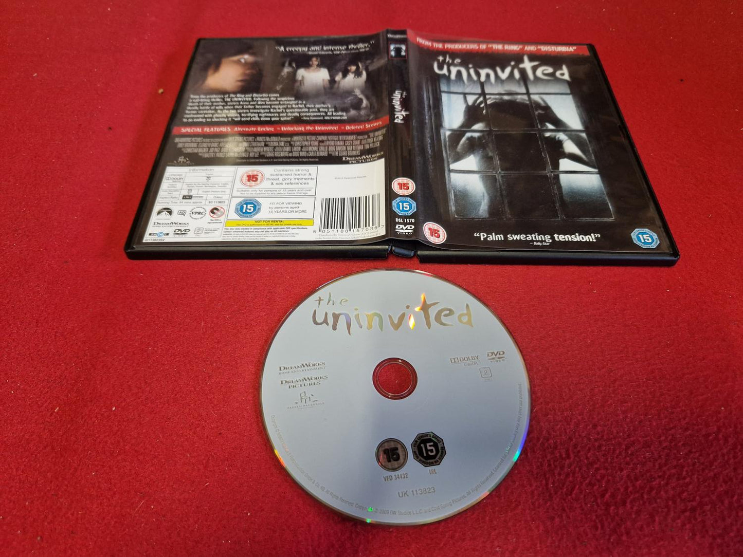 THE UNINVITED till DVD