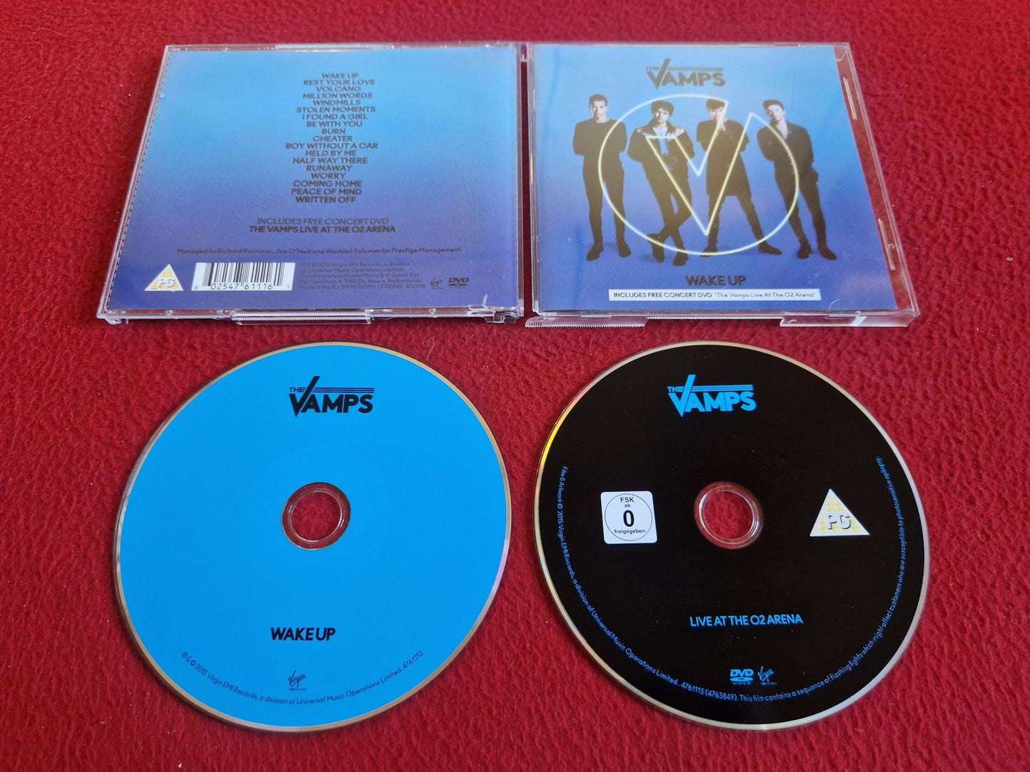 THE VAMPS WAKE UP CD