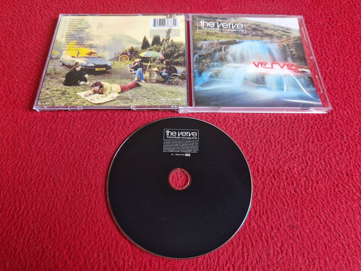 THE VERVE THIS IS MUSIC THE SINGLES 92 - 98 CD