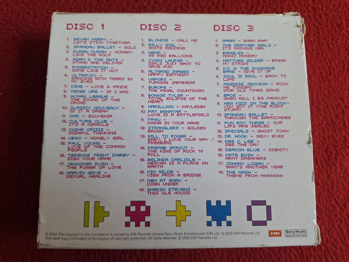 THE VERY BEST OF 1980S CD BOX