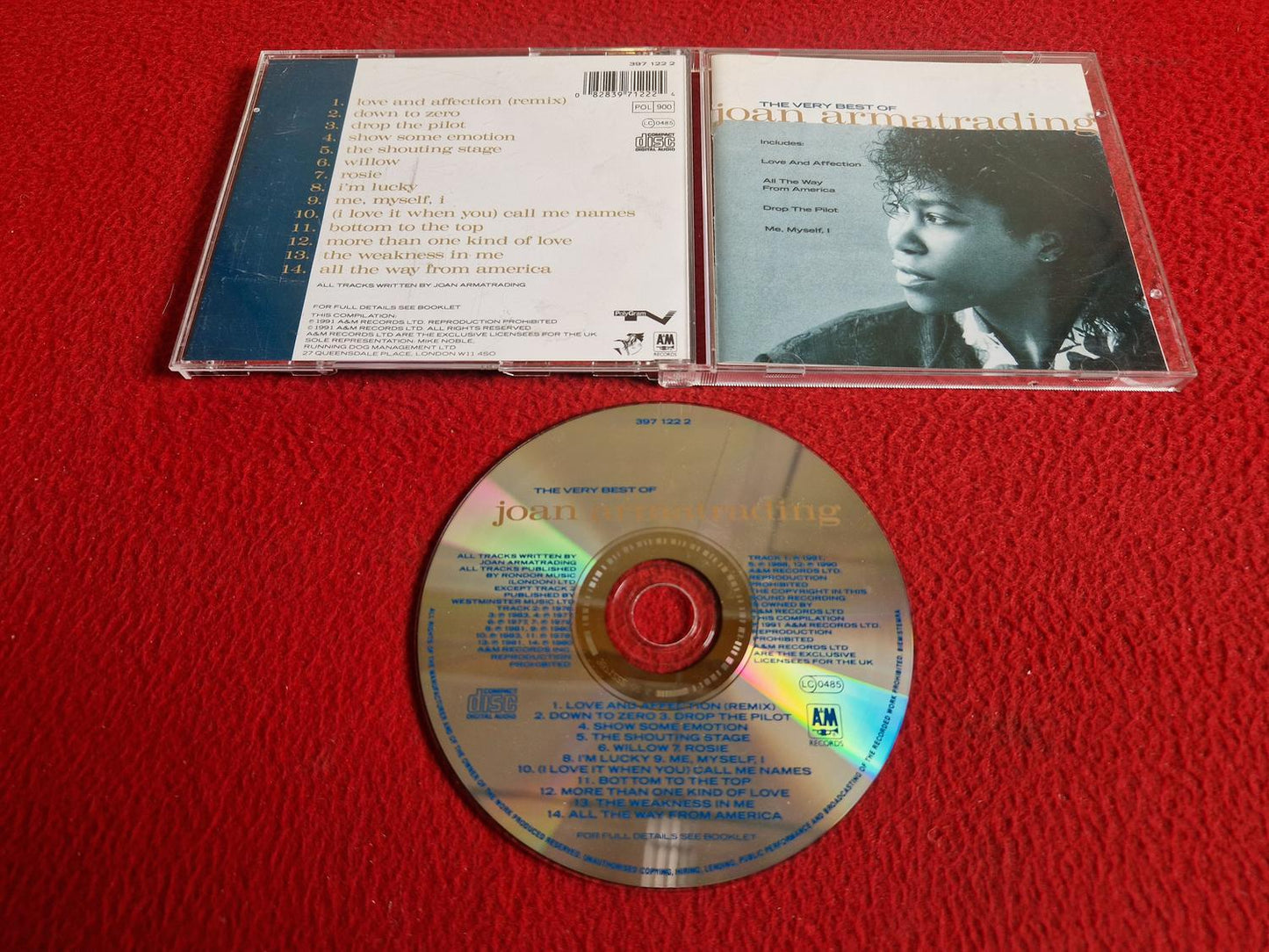 THE VERY BEST OF JOAN ARMATRADING CD