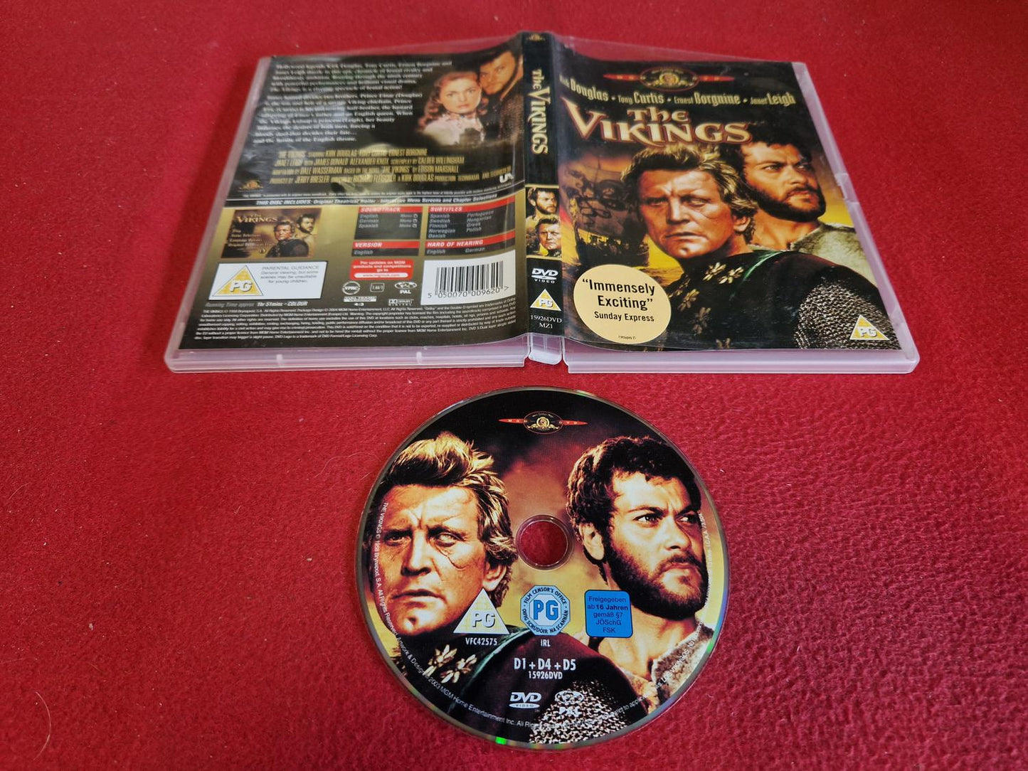 THE VIKINGS till DVD