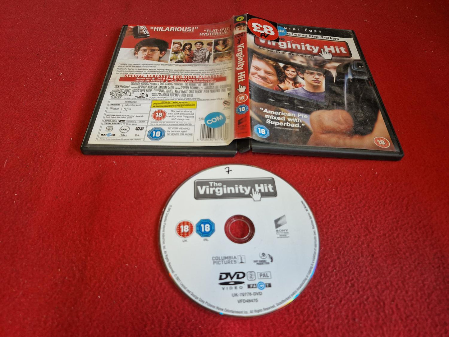 THE VIRGINITY HIT till DVD