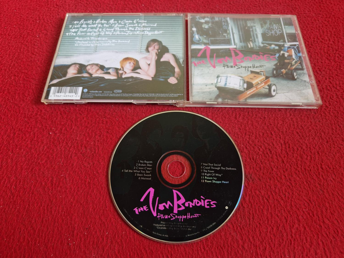 THE VON BONDIES PAWN SHOPPEHEART CD