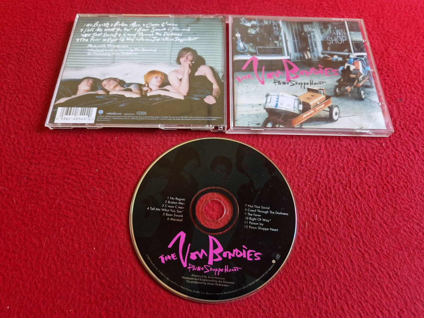 THE VON BONDIES PAWN SHOPPE HEART CD