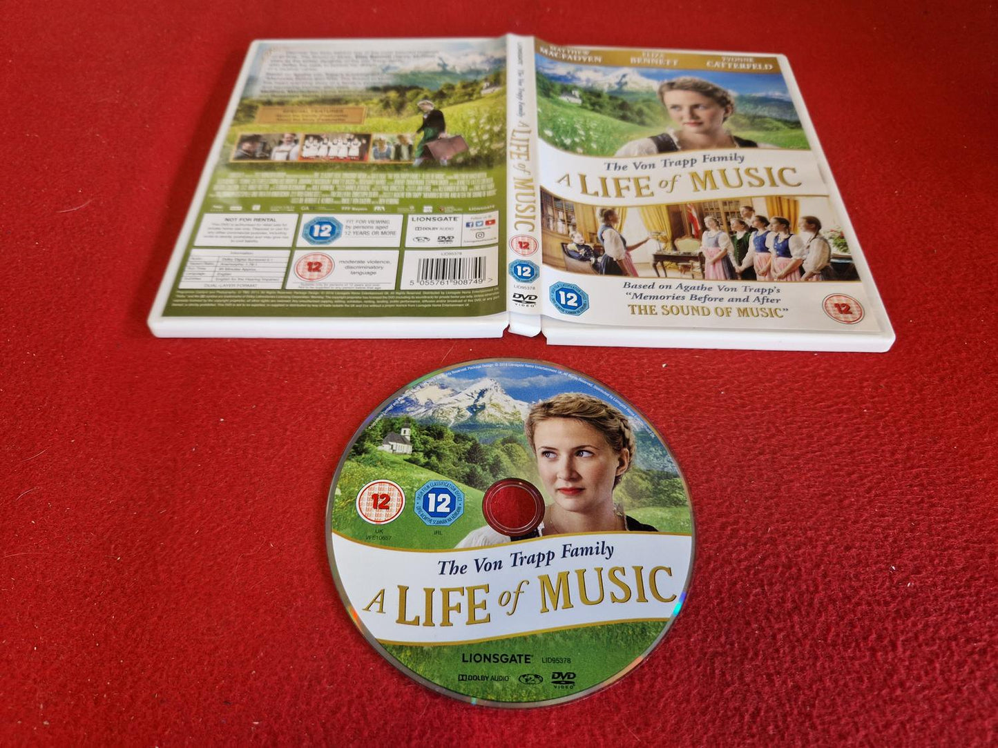 THE VON TRAPP FAMILY A LIFE OF MUSIC till DVD