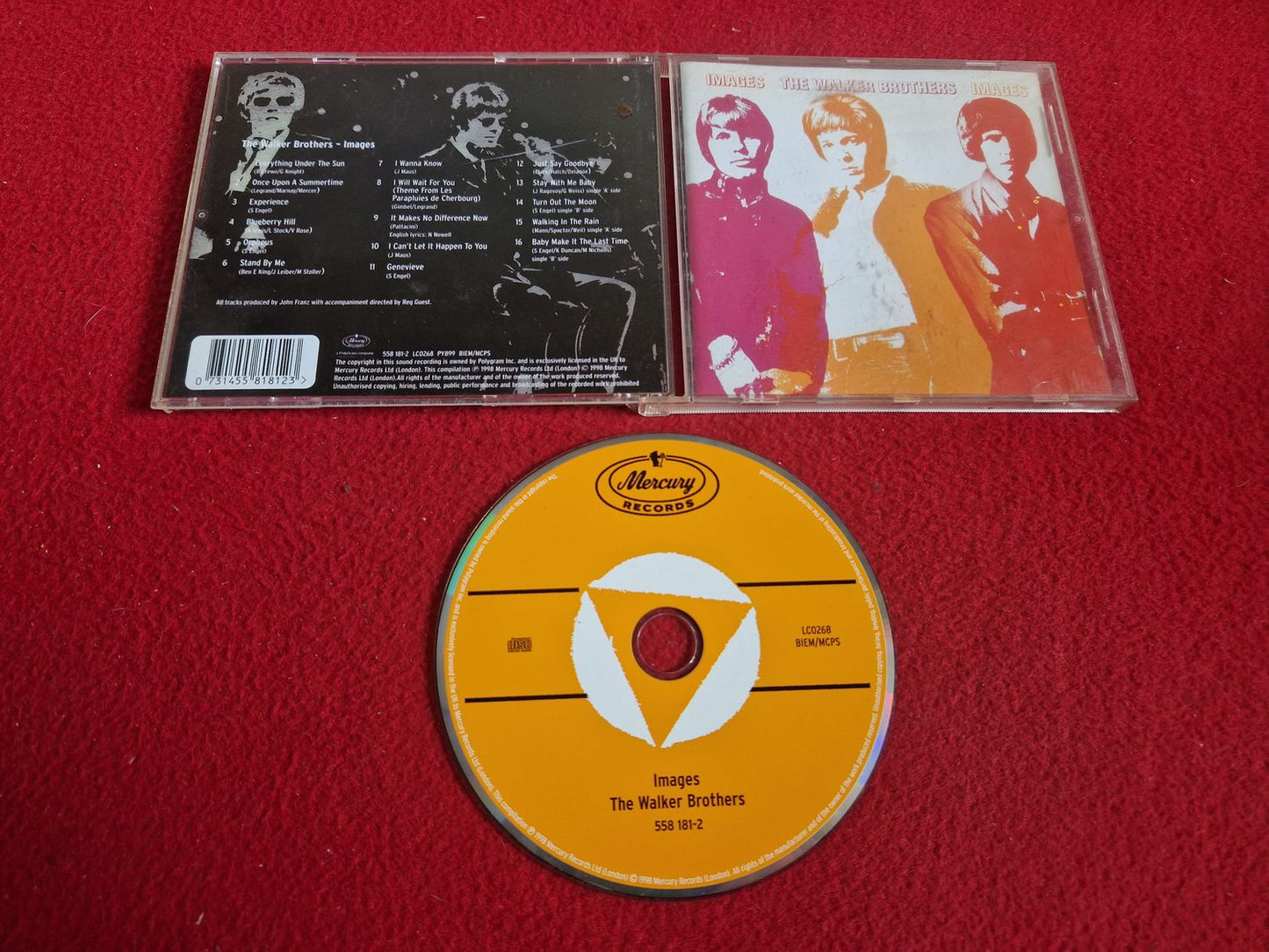 THE WALKER BROTHERS IMAGES CD