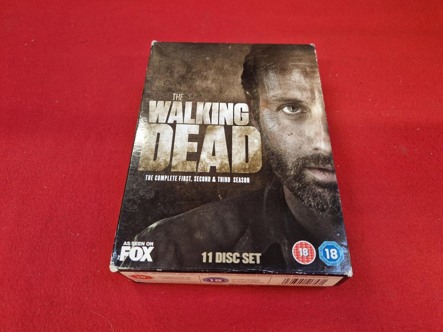 THE WALKING DEAD COMPLETE SEASONS 1 - 3 BOX till DVD