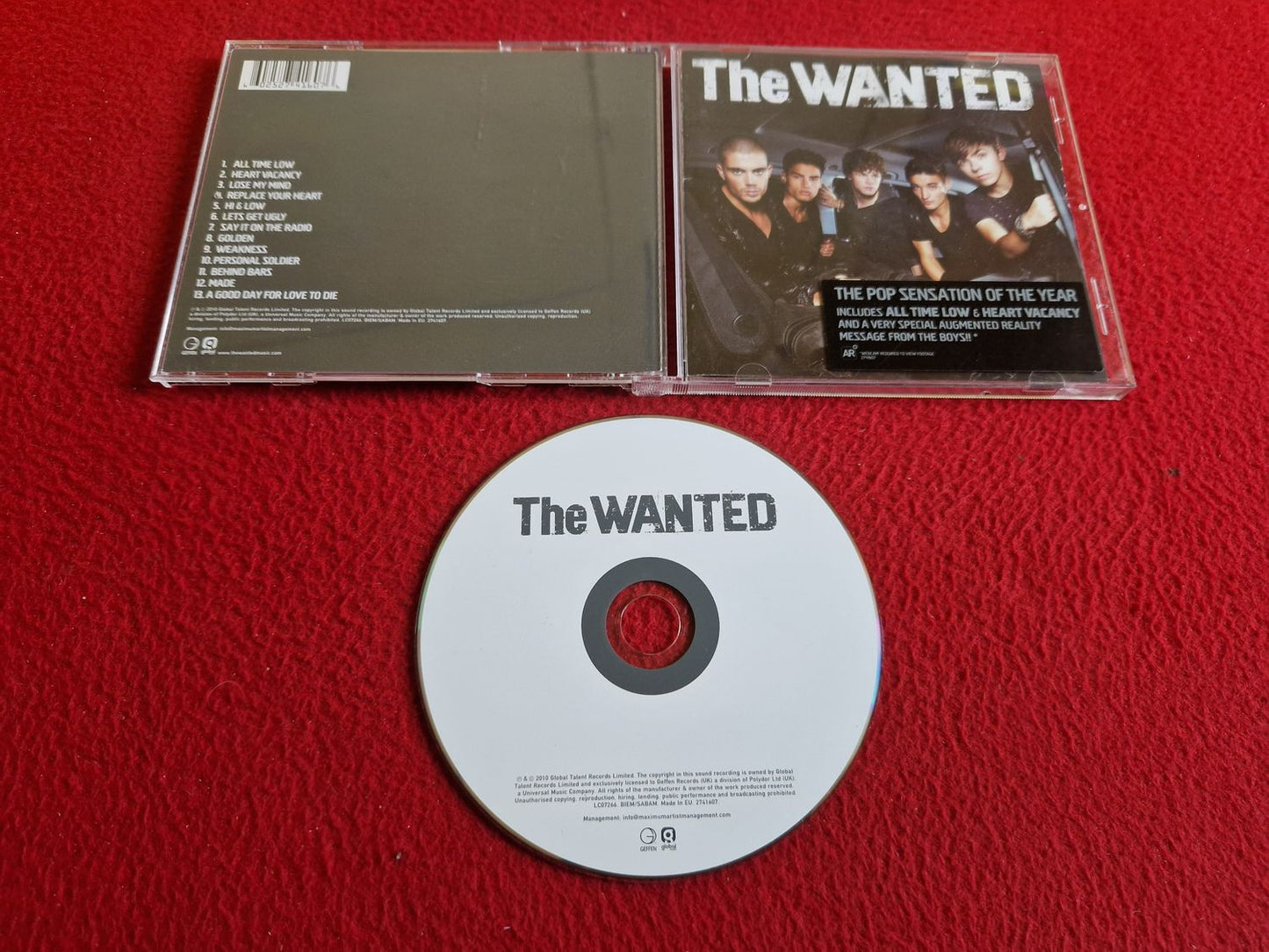 THE WANTED THE WANTED CD
