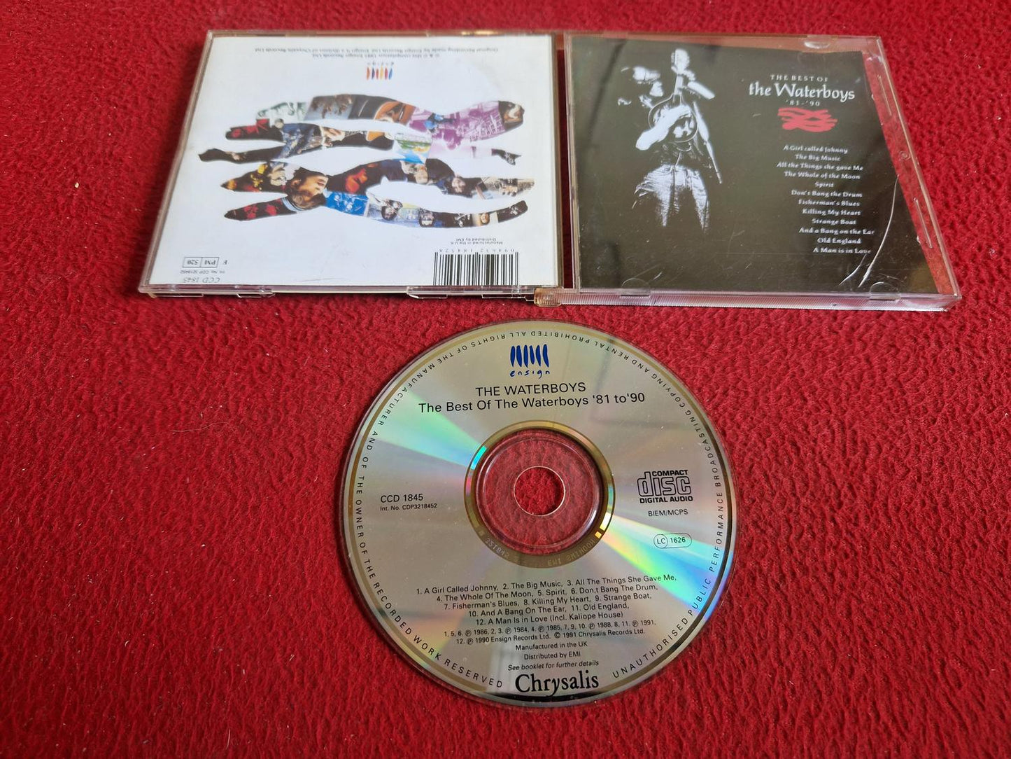 THE WATERBOYS THE BEST OF '81 TO '90 CD