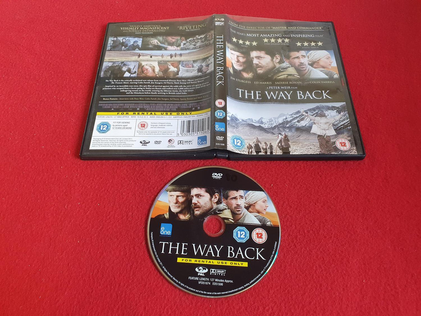 THE WAY BACK till DVD