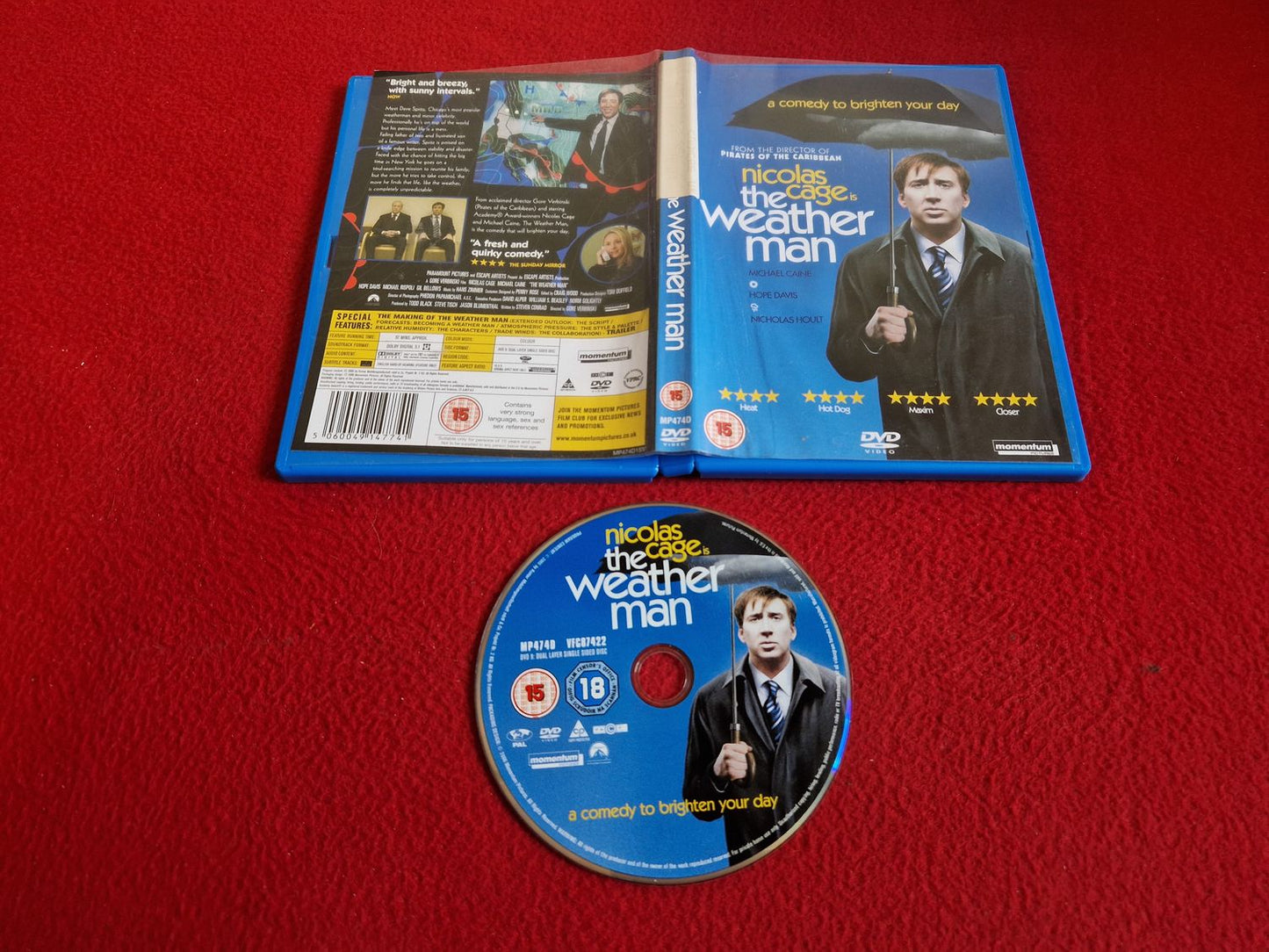 THE WEATHER MAN DVD