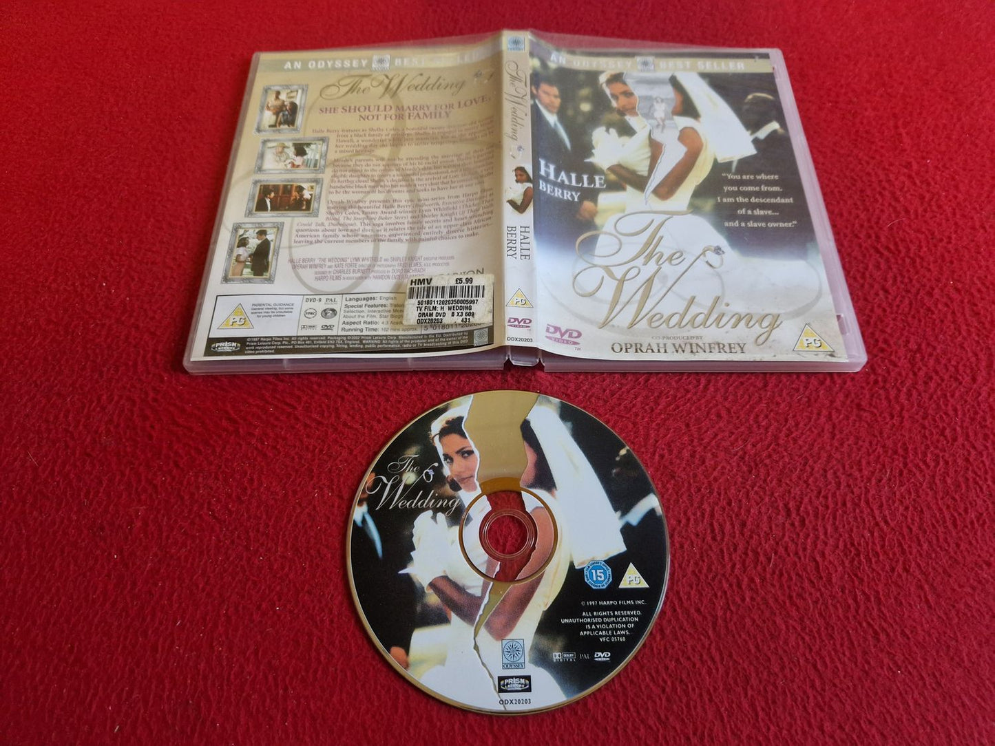 THE WEDDING DVD