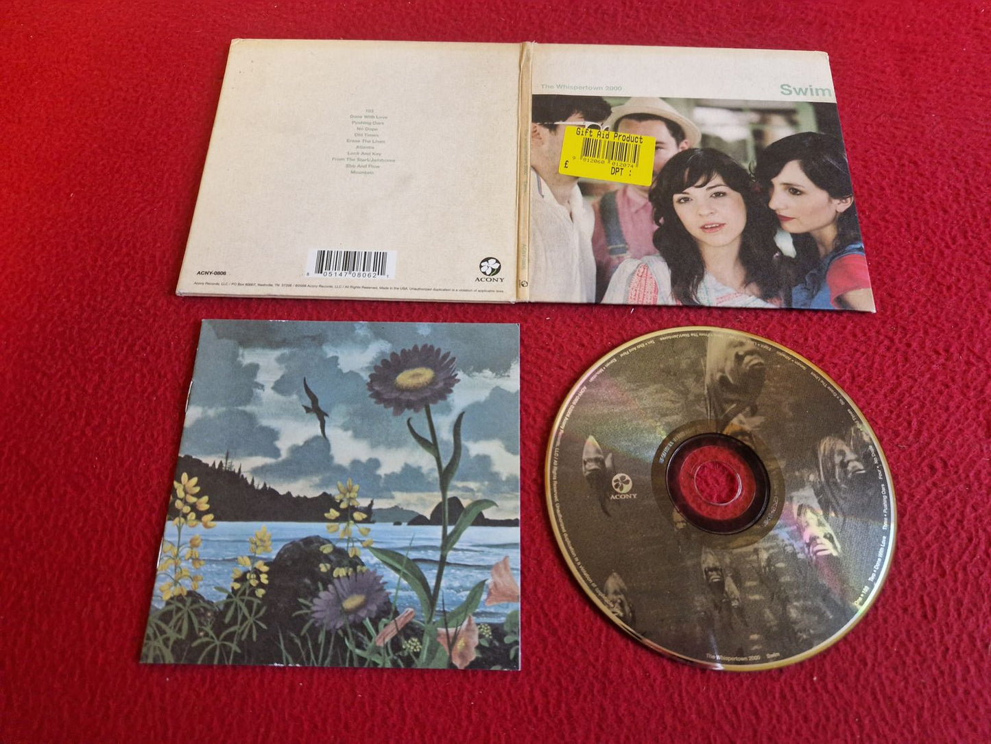 THE WHISPERTOWN 2000 SWIM CD