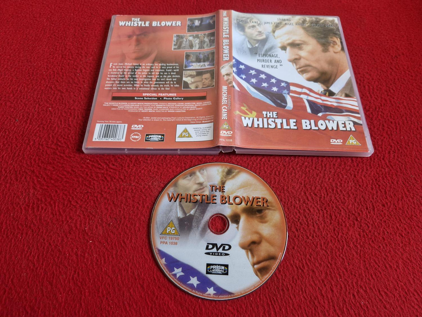 THE WHISTLE BLOWER DVD