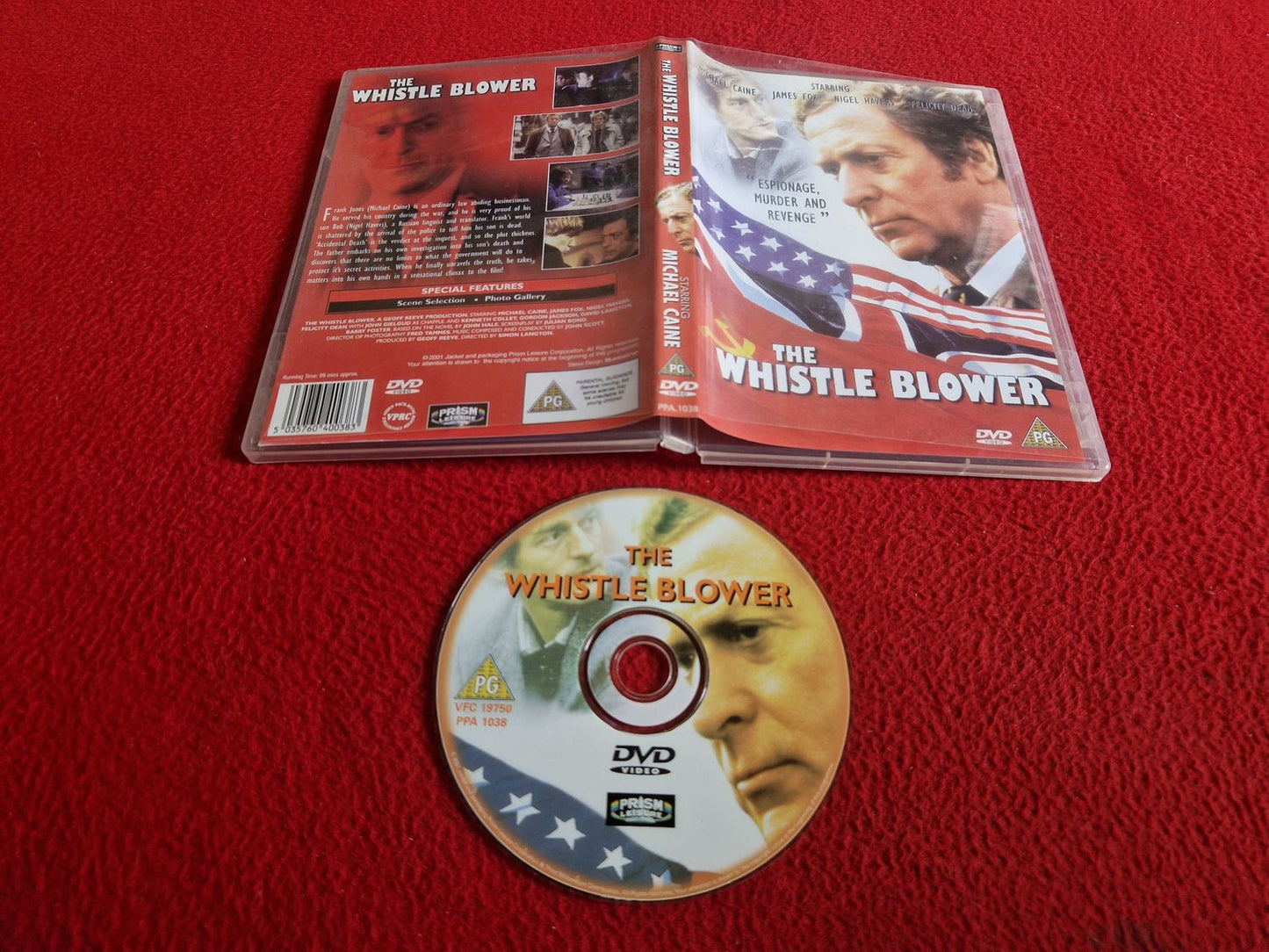 THE WHISTLE BLOWER DVD