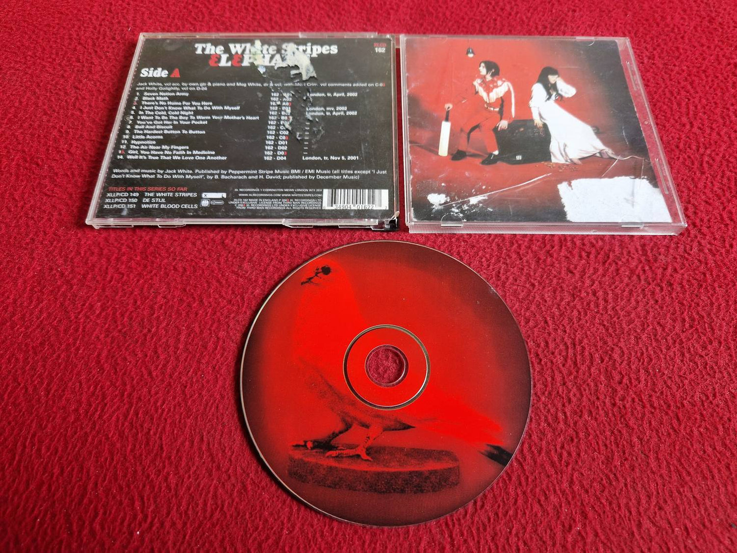 THE WHITE STRIPES ELEPHANT CD