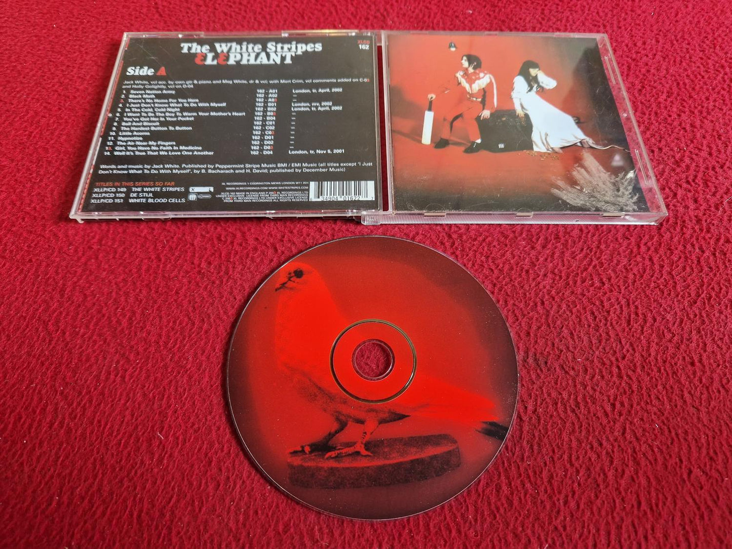 THE WHITE STRIPES ELEPHANT CD