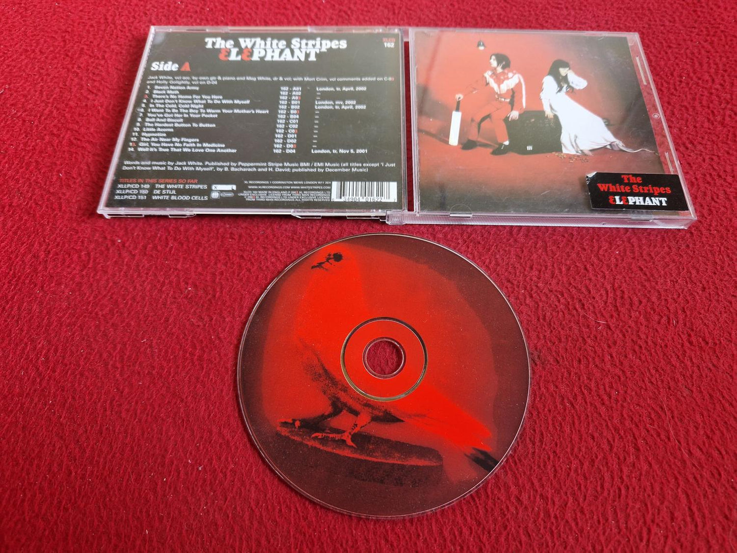 THE WHITE STRIPES ELEPHANT CD
