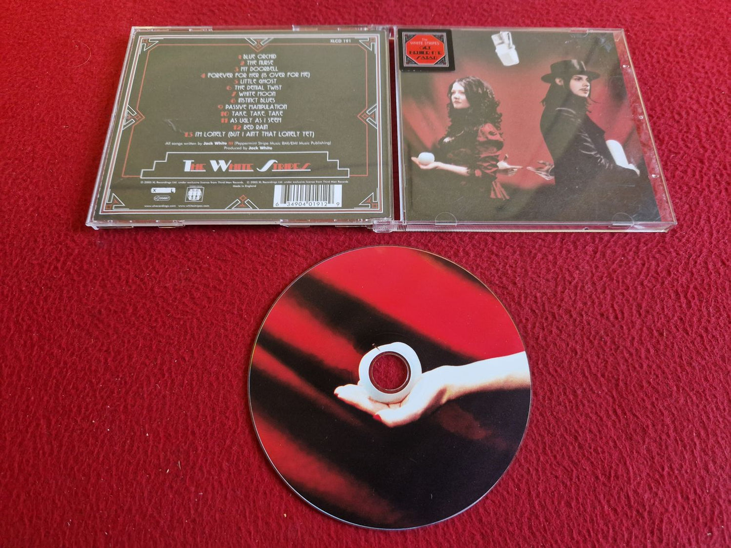 THE WHITE STRIPES GET BEHIND ME SATAN CD