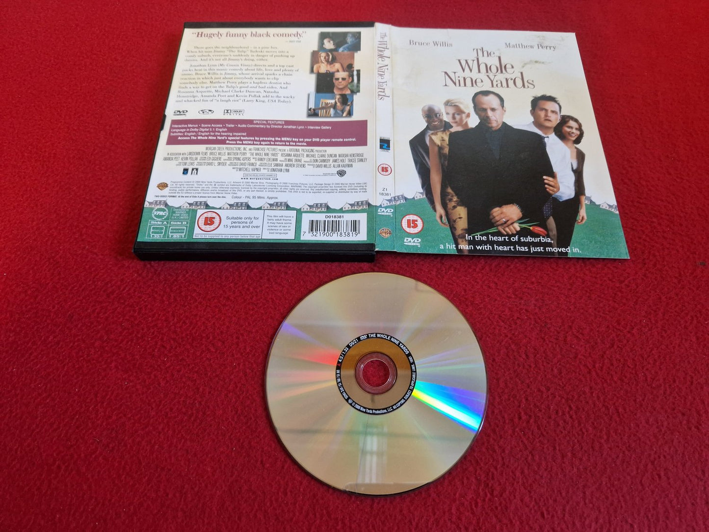 THE WHOLE NINE YARDS DVD