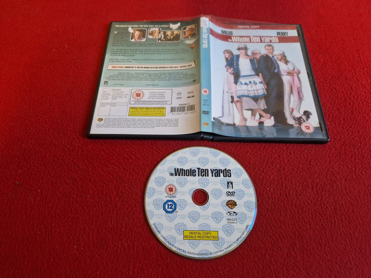 THE WHOLE TEN YARDS DVD